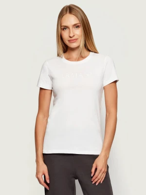 Armani Exchange T-shirt | Regular Fit biały