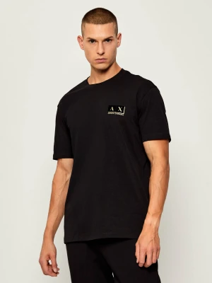 Armani Exchange T-shirt | Regular Fit czarny