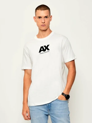 Armani Exchange T-shirt | Regular Fit biały