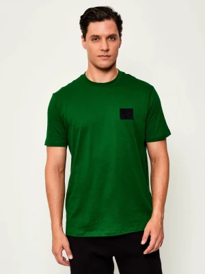 Armani Exchange T-shirt | Regular Fit zielony
