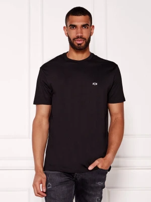 Armani Exchange T-shirt | Regular Fit czarny