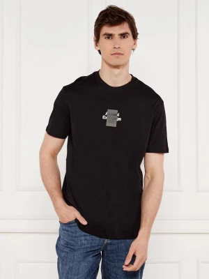 Armani Exchange T-shirt | Regular Fit czarny