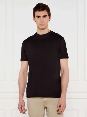 Armani Exchange T-shirt | Regular Fit czarny
