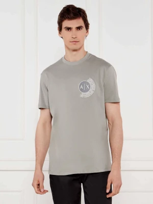 Armani Exchange T-shirt | Regular Fit szary