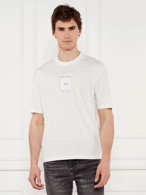 Armani Exchange T-shirt | Regular Fit biały