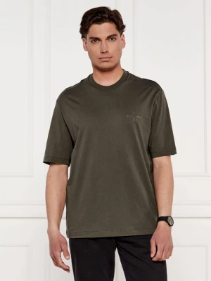 Armani Exchange T-shirt | Regular Fit zielony