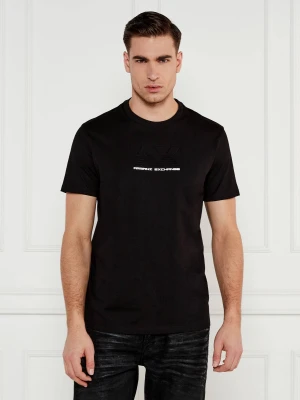 Armani Exchange T-shirt | Regular Fit czarny