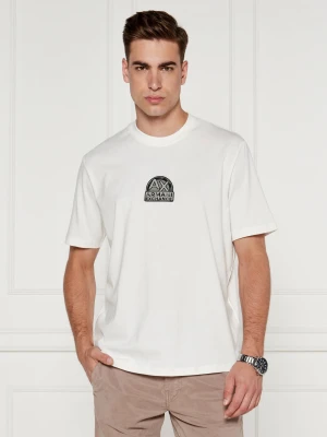 Armani Exchange T-shirt | Regular Fit biały