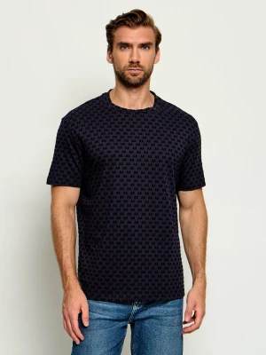 Armani Exchange T-shirt | Regular Fit granatowy