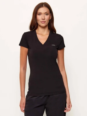 Armani Exchange T-shirt | Slim Fit czarny