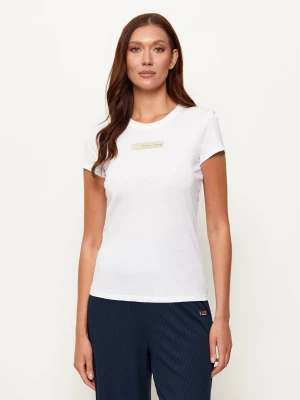 Armani Exchange T-shirt | Slim Fit biały