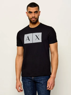 Armani Exchange T-shirt | Slim Fit czarny