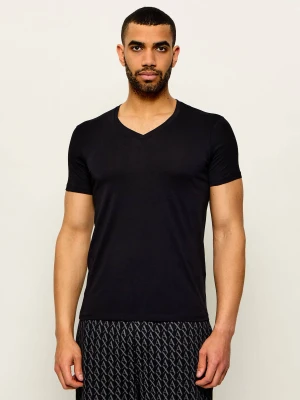 Armani Exchange T-shirt | Slim Fit czarny