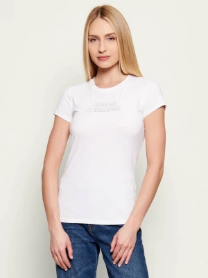 Armani Exchange T-shirt | Slim Fit biały