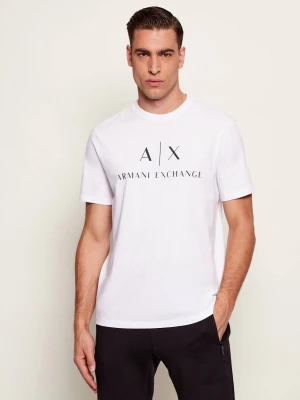 Armani Exchange T-shirt | Slim Fit biały