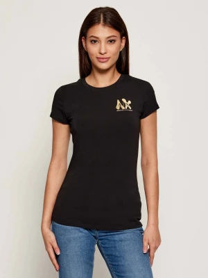 Armani Exchange T-shirt | Slim Fit czarny