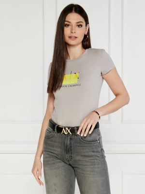 Armani Exchange T-shirt | Slim Fit szary