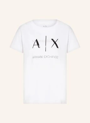 Armani Exchange T-Shirt weiss