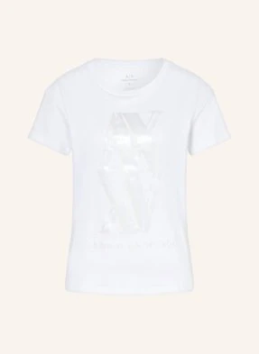 Armani Exchange T-Shirt weiss