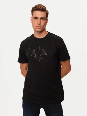 Armani Exchange T-Shirt XM000062 AF10356 UC001 Czarny Regular Fit