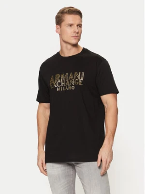 Armani Exchange T-Shirt XM000326 AF10364 UC001 Czarny Regular Fit