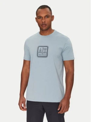 Armani Exchange T-Shirt XM000545 AF10361 U9287 Niebieski Regular Fit