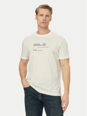 Armani Exchange T-Shirt XM002490 AF10358 U0009 Biały Regular Fit