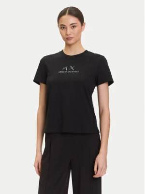 Armani Exchange T-Shirt XW001345 AF16356 UC001 Czarny Regular Fit