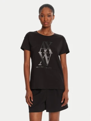 Armani Exchange T-Shirt XW001373 AF10356 UC001 Czarny Regular Fit