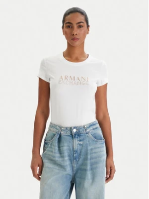 Armani Exchange T-Shirt XW001837 AF16294 U0002 Biały Slim Fit
