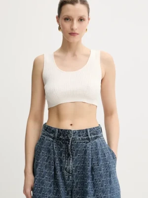 Armani Exchange top kolor beżowy XW000577 AF12740