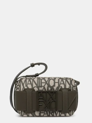 Armani Exchange torebka crossbody damska beżowy