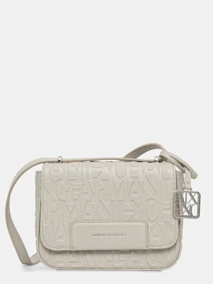 Armani Exchange torebka crossbody damska beżowy