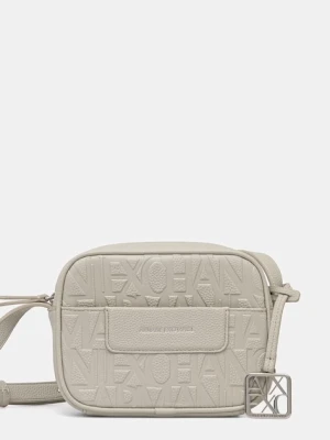 Armani Exchange torebka crossbody damska beżowy
