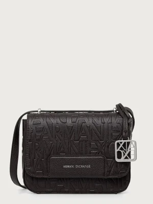 Armani Exchange torebka crossbody damska brązowy