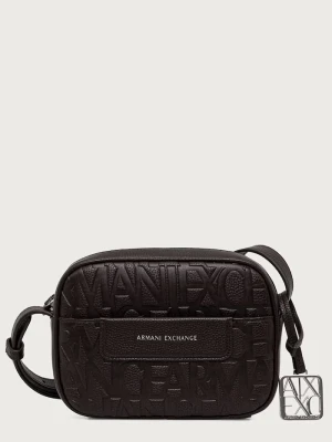 Armani Exchange torebka crossbody damska brązowy