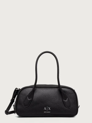 Armani Exchange torebka crossbody damska z imitacji skóry czarny
