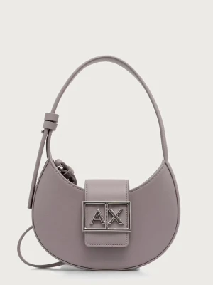 Armani Exchange torebka crossbody damska z imitacji skóry różowy