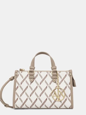 Armani Exchange torebka damska beżowy