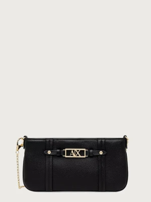 Armani Exchange torebka damska z imitacji skóry czarny
