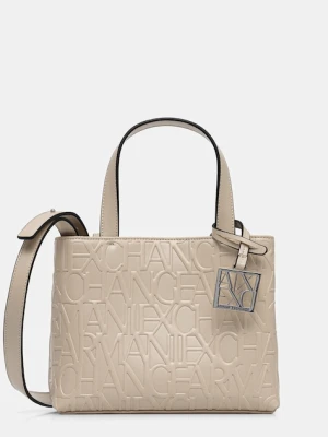 Armani Exchange torebka kolor beżowy 942647 CC793