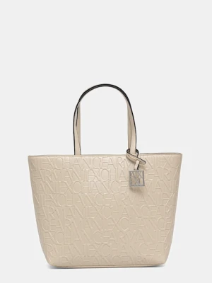 Armani Exchange torebka kolor beżowy 942650 CC793