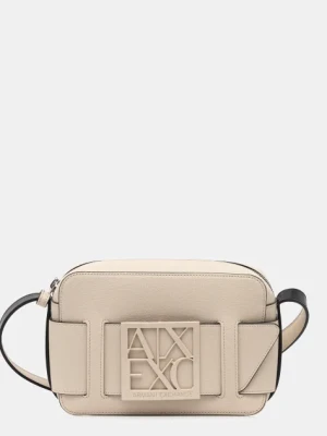 Armani Exchange torebka kolor beżowy 942699 0A874