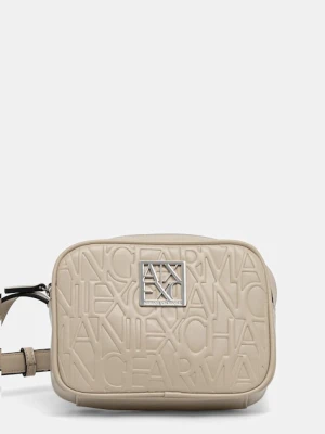 Armani Exchange torebka kolor beżowy 942733 CC793