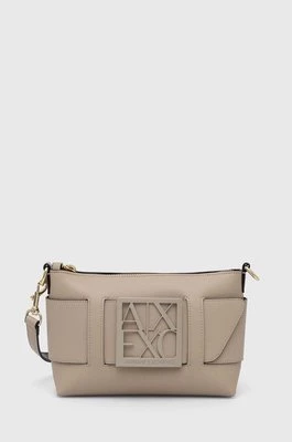 Armani Exchange torebka kolor beżowy 942907 0A874