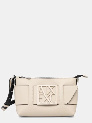 Armani Exchange torebka kolor beżowy 942907 0A874