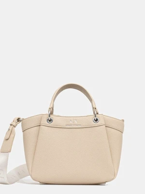 Armani Exchange torebka kolor beżowy 942927 CC783