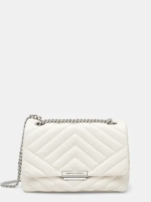 Armani Exchange torebka kolor beżowy 949122 4R742