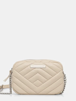 Armani Exchange torebka kolor beżowy 949158 4R742