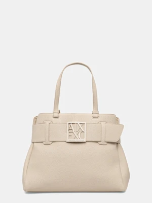 Armani Exchange torebka kolor beżowy XW000284 AF11902